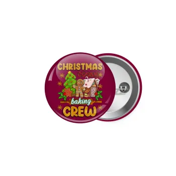 Christmas Cookie Baking Crew, Κονκάρδα παραμάνα 5cm