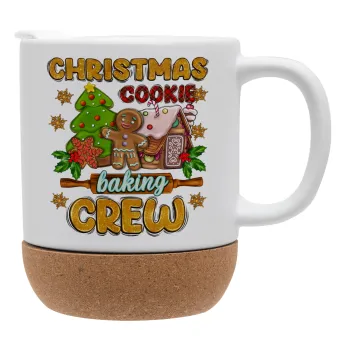 Christmas Cookie Baking Crew, Ceramic coffee mug Cork (MAT), 330ml