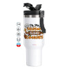 Mega Tumbler με καπάκι, διπλού τοιχώματος (θερμό) 1,2L