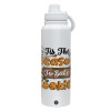 1L Stainless Steel Thermal Bottle with Phone Holder & Double Wall Insulation