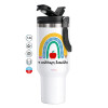Mega Stainless steel Tumbler with lid, double wall 1,2L