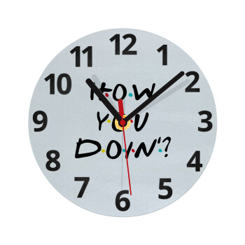 Friends How You Doin'?, Ρολόι τοίχου γυάλινο (20cm)