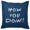 Sofa cushion Blue 50x50cm includes filling
