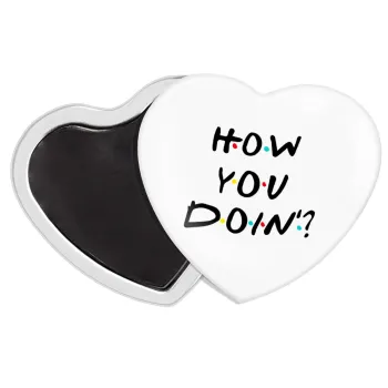 Friends How You Doin'?, Μαγνητάκι καρδιά (57x52mm)