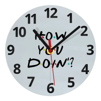 Friends How You Doin'?, Ρολόι τοίχου γυάλινο (20cm)