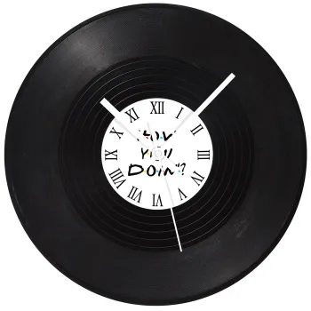Friends How You Doin'?, Ρολόι τοίχου Βινύλιο (30cm)