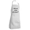 Adult Chef Apron (with sliders and 2 pockets)