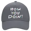 Ultimate Adult Hat Grey, (100% COTTON DRILL, ADULT, UNISEX, ONE SIZE)