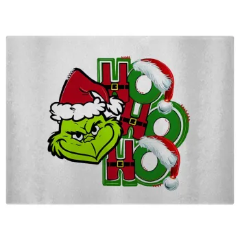Grinch ho ho ho, Επιφάνεια κοπής γυάλινη (38x28cm)