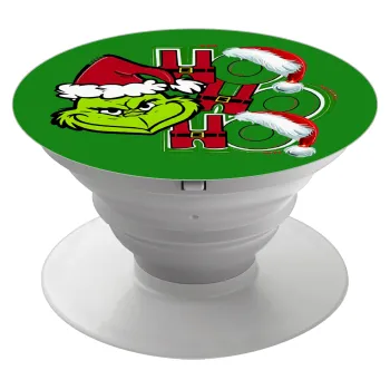 Grinch ho ho ho, Phone Holders Stand  White Hand-held Mobile Phone Holder