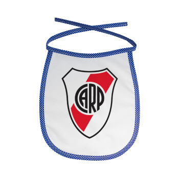 River Plate, Σαλιάρα μωρού αλέκιαστη με κορδόνι Μπλε