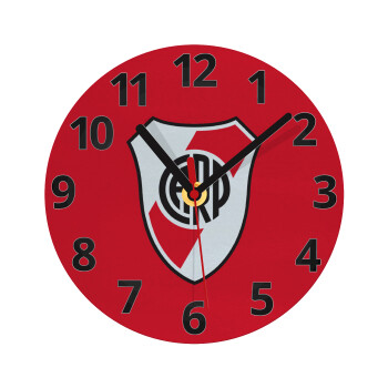River Plate, Ρολόι τοίχου γυάλινο (20cm)