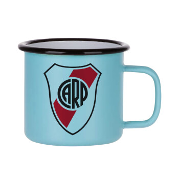 River Plate, Κούπα Μεταλλική εμαγιέ ΜΑΤ σιέλ 360ml