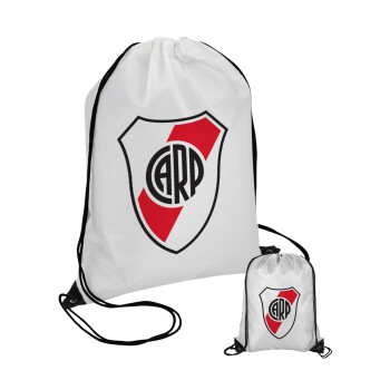River Plate, Τσάντα πουγκί με μαύρα κορδόνια (1 τεμάχιο)