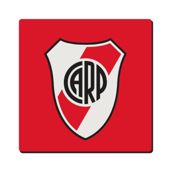 River Plate, Τετράγωνο μαγνητάκι ξύλινο 6x6cm