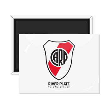 River Plate, Ορθογώνιο μαγνητάκι ψυγείου διάστασης 9x6cm