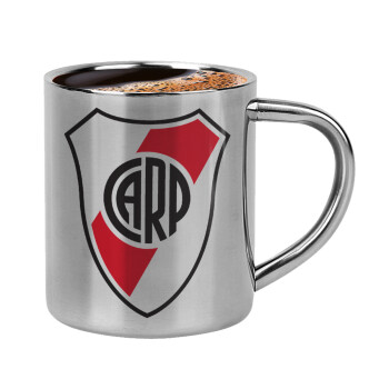 River Plate, Κουπάκι μεταλλικό διπλού τοιχώματος για espresso (220ml)