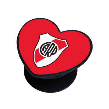 River Plate, Phone Holders Stand  καρδιά Μαύρο Βάση Στήριξης Κινητού στο Χέρι