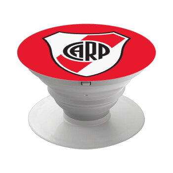River Plate, Phone Holders Stand  White Hand-held Mobile Phone Holder