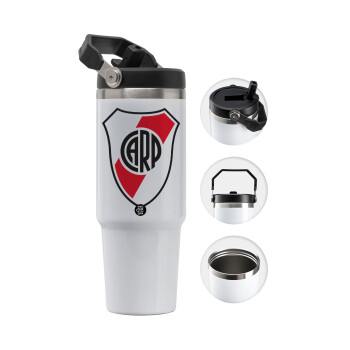 River Plate, 30oz stainless Steel Tumbler with Handle