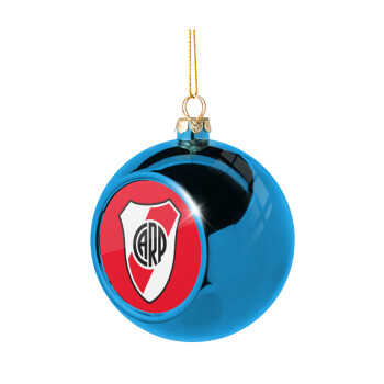 River Plate, Χριστουγεννιάτικη μπάλα δένδρου Μπλε 8cm