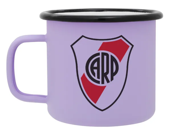 River Plate — Κούπα Μεταλλική εμαγιέ ΜΑΤ Light Pastel Purple 360ml