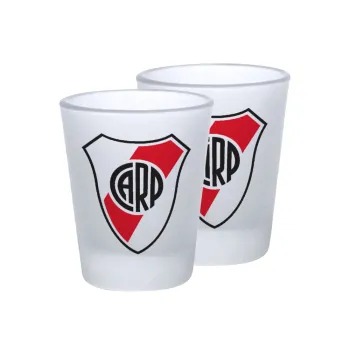 River Plate, Σφηνοπότηρα γυάλινα 45ml του πάγου (2 τεμάχια)