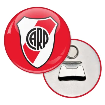 River Plate, Μαγνητάκι και ανοιχτήρι μπύρας στρογγυλό διάστασης 5,9cm