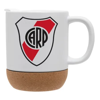 River Plate, Ceramic coffee mug Cork (MAT), 330ml