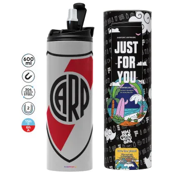 River Plate, Tumbler stainless steel GREY 600ml