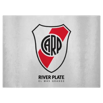 River Plate, Επιφάνεια κοπής γυάλινη (38x28cm)