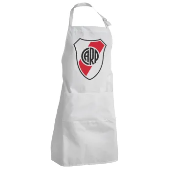 River Plate, Adult Chef Apron (with sliders and 2 pockets)