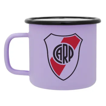 River Plate, Κούπα Μεταλλική εμαγιέ ΜΑΤ Light Pastel Purple 360ml