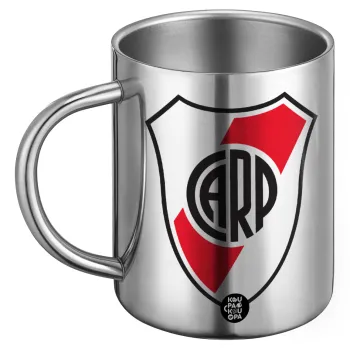 River Plate, Ανοξείδωτη Μεταλλική Κούπα 450ml - Διπλού Τοιχώματος