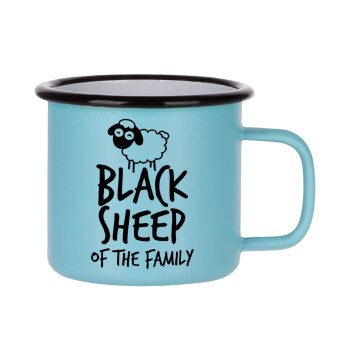 Black Sheep of the Family, Κούπα Μεταλλική εμαγιέ ΜΑΤ σιέλ 360ml