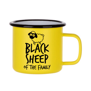 Black Sheep of the Family, Κούπα Μεταλλική εμαγιέ ΜΑΤ Κίτρινη 360ml