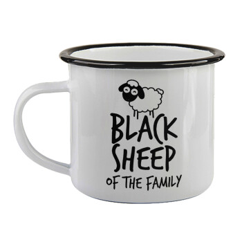 Black Sheep of the Family, Κούπα εμαγιέ με μαύρο χείλος 360ml