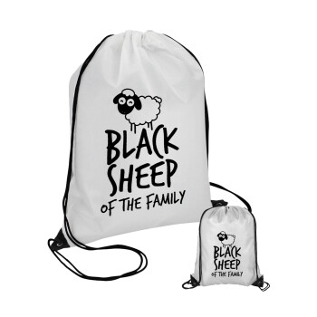 Black Sheep of the Family, Τσάντα πουγκί με μαύρα κορδόνια (1 τεμάχιο)