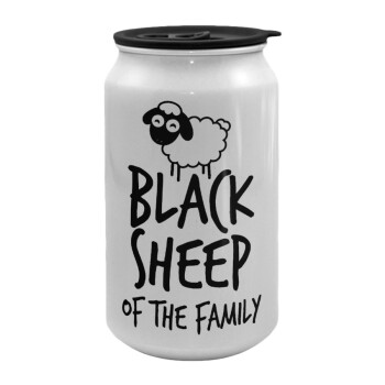 Black Sheep of the Family, Κούπα ταξιδιού μεταλλική με καπάκι (tin-can) 500ml