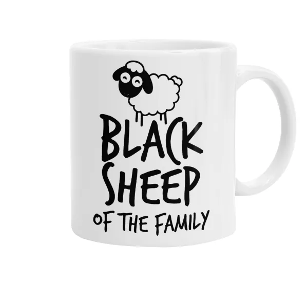Black Sheep of the Family — Κούπα, κεραμική, 330ml