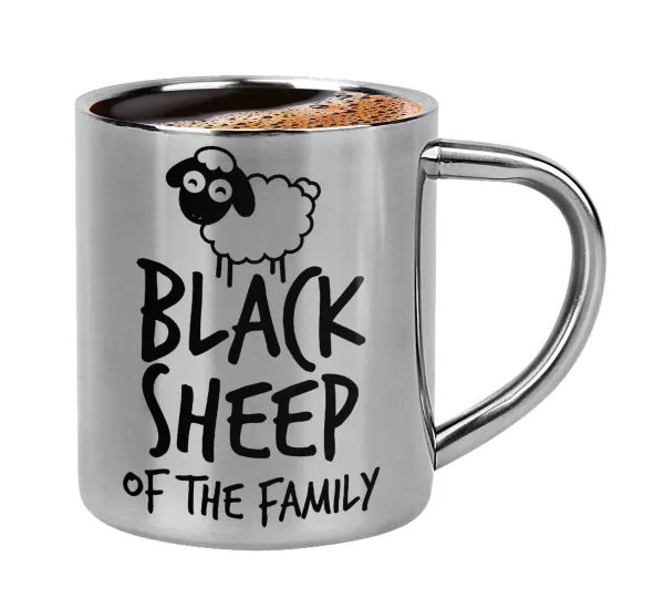 Black Sheep of the Family — Κουπάκι μεταλλικό διπλού τοιχώματος για espresso (220ml)