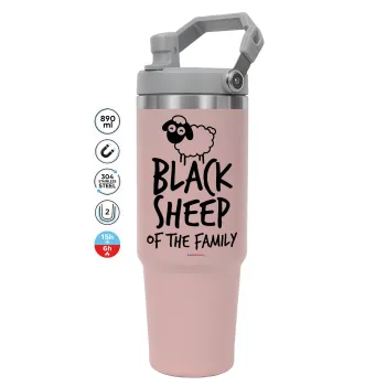 Black Sheep of the Family, ΡΟΖ χρώματος Θερμός Ανοξείδωτο 890ml (30oz) με χερούλι