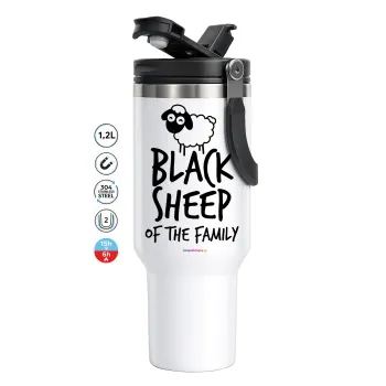 Black Sheep of the Family, Mega Tumbler με καπάκι, διπλού τοιχώματος (θερμό) 1,2L