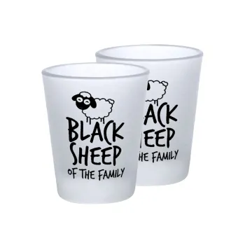 Black Sheep of the Family, Σφηνοπότηρα γυάλινα 45ml του πάγου (2 τεμάχια)