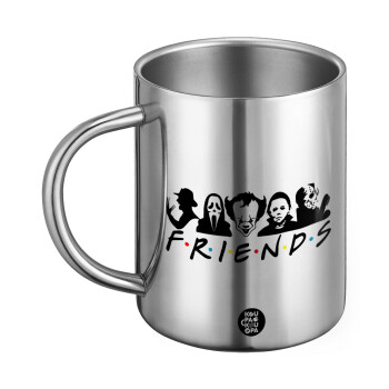 Halloween Friends, BIG Mug Stainless steel double wall (450ml)