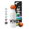 Bascetball Metal mug thermos, double wall, 550ml