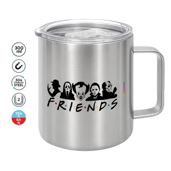 Halloween Friends, Mug Stainless steel double wall 300ml