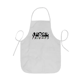 Halloween Friends, Ποδιά Σεφ ολόσωμη κοντή  Παιδική (44x62cm)