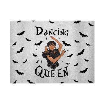 Wednesday Addams Dance, Επιφάνεια κοπής γυάλινη (38x28cm)