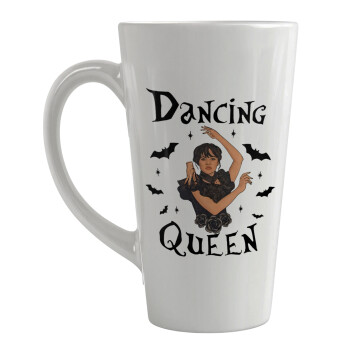 Wednesday Addams Dance, Κούπα κωνική Latte Μεγάλη, κεραμική, 450ml